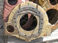 Кожух маховика двигателя Д-108,КДМ-100 трактора,бульдозера  Т-100,Т-100 М