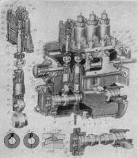 Топливный насос двигателя Д-108  трактора,бульдозера  Т-100,Т-100 М