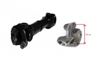 Вал карданный 4320-2202010-20 промежуточный L=580 мм.с торцевыми шлицами в сборе автомобиля Урал 4320, Урал 43203-10